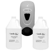 2 – 1 gal bottles of Hands2GO® with free dispenser