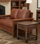 Addison Loft Caster Wheel End Table