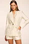 Alani Jacquard Tailored Blazer
