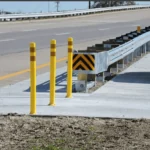 City Post Surface Mount Channelizer Post - Transline Industries