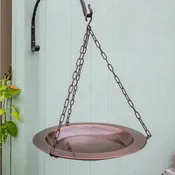 18" Classic Copper Hanging Birdbath — Achla Designs Products | Unique Home & Garden Décor, Tools & Accessories —  Achla Designs  |  Minuteman International