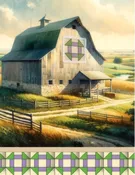 Churn Dash Note Card by It Takes Two - 8 cards per set