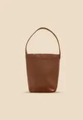 The Chelsea Mini -Cognac Leather Bucket Bag