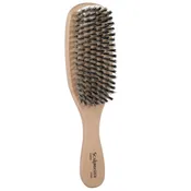 9″ Wave Brush – 100% Natural Boar Bristles / 7 Rows