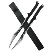 27" Twin Tactical Master Machete Set (Black) - SF1078BK
