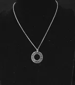Genuine Silver Egyptian design pendant and Chain