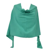 Alashan 100% Cashmere Dress Topper Poncho - Seashore