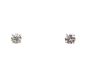 0.86 ct Round-Cut Diamond Stud Earrings — Hakimi Gem
