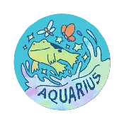 Aquarius Sticker