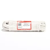 #12 White Sash Cord, 3/8" x 100'