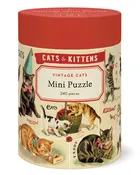 240 Piece Mini Puzzle Vintage Cats
