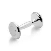 Pewter Dumbbell Rattle by Empire