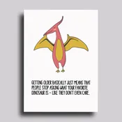 Favorite Dinosaur Birthday Card