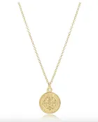 Enewton 16" Necklace Gold - Blessing Gold Disc