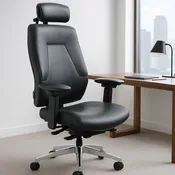 eCentric High Back Executive Chair with Headrest & Air Lumbar | ergoCentric