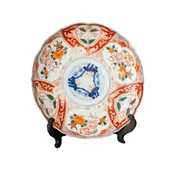 19th Century Antique China Plate (HD-XAN5)