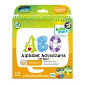 LeapFrog LeapStart ABC Alphabet Adventures With Music Activity Book