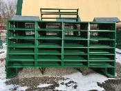 100' x 200' Cashmans Standard Horse Arena, 48 Panels with 2 Walk-Thrus - 6' High