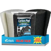 3-Stage Pond Clarity Filter Pads – Coarse, Fine & Carbon Pads| Aquatic Experts