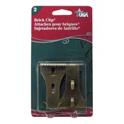 Adams 2.75 in. Brick Clips, 2 pk