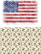 America 250 - A2 Rice Decoupage Paper