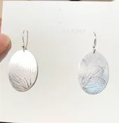ATHENA BANDIT HYDRANGEA OVAL IN SILVER