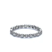 14k Diamond Eternity Wedding Band #L1335W14