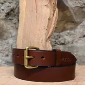 1.5" Medium Brown Belt