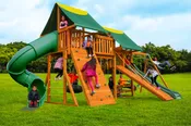 Fantasy 2 Wooden Playset | Swingset Warehouse