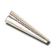 1 Inch Earring/Necklace Cone, Silver or Gold, non-precious