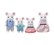 Calico Critters Marshmallow Mouse Family