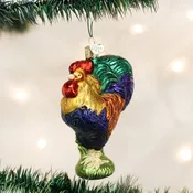 Heirloom Rooster Ornament – Old World Christmas Legend