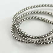 2mm Czech Pearl Latte 150 pcs