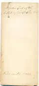 1842 Vendue List (conclusion only) - Thomas Eckles, Beaver Co., PA