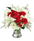 REFINED RUBY & WHITE
