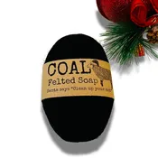 Wholesale Felted Soap COAL Santa Stocking Stuffer Holiday Christmas