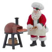 10.5" Fabrich&eacute;&trade; Baking Pizza Chef Santa, 2-Piece Set