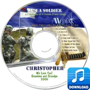 I'm a Soldier Personalized Children's Digital Music MP3