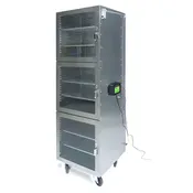 3-Chamber Stainless Steel Desiccator - 24"W x 23"D x 72"H