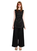 Apron Top - Black