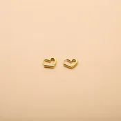 Heart Hoop Earrings