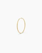14K Gold Classic Single Hoop
