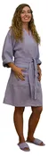36″ Length Waffle Robe, Junior Size