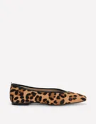 Nadia Chisel Toe Flats-Classic Leopard