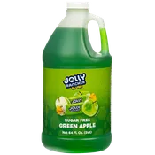 JOLLY RANCHER Sugar Free Green Apple FUB (6) 1/2 Gallon Bottles