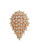 14K Rose Gold Diamond Ring