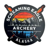 Sunset Logo Sticker — Screaming Eagle Archery