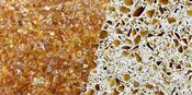 Decorative Crushed Aggregate for Concrete - Honey Amber Glass