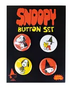 3P4 x Peanuts® Halloween - Snoopy Halloween Button Set