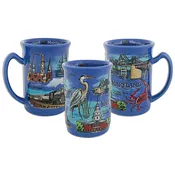 Coffee Mug / Blue Raised – Maryland